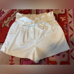 ZARA tie shorts